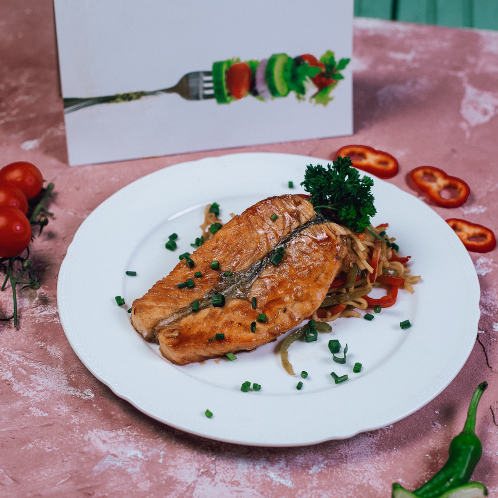 Fish (2 piece snapper with 2 sides)