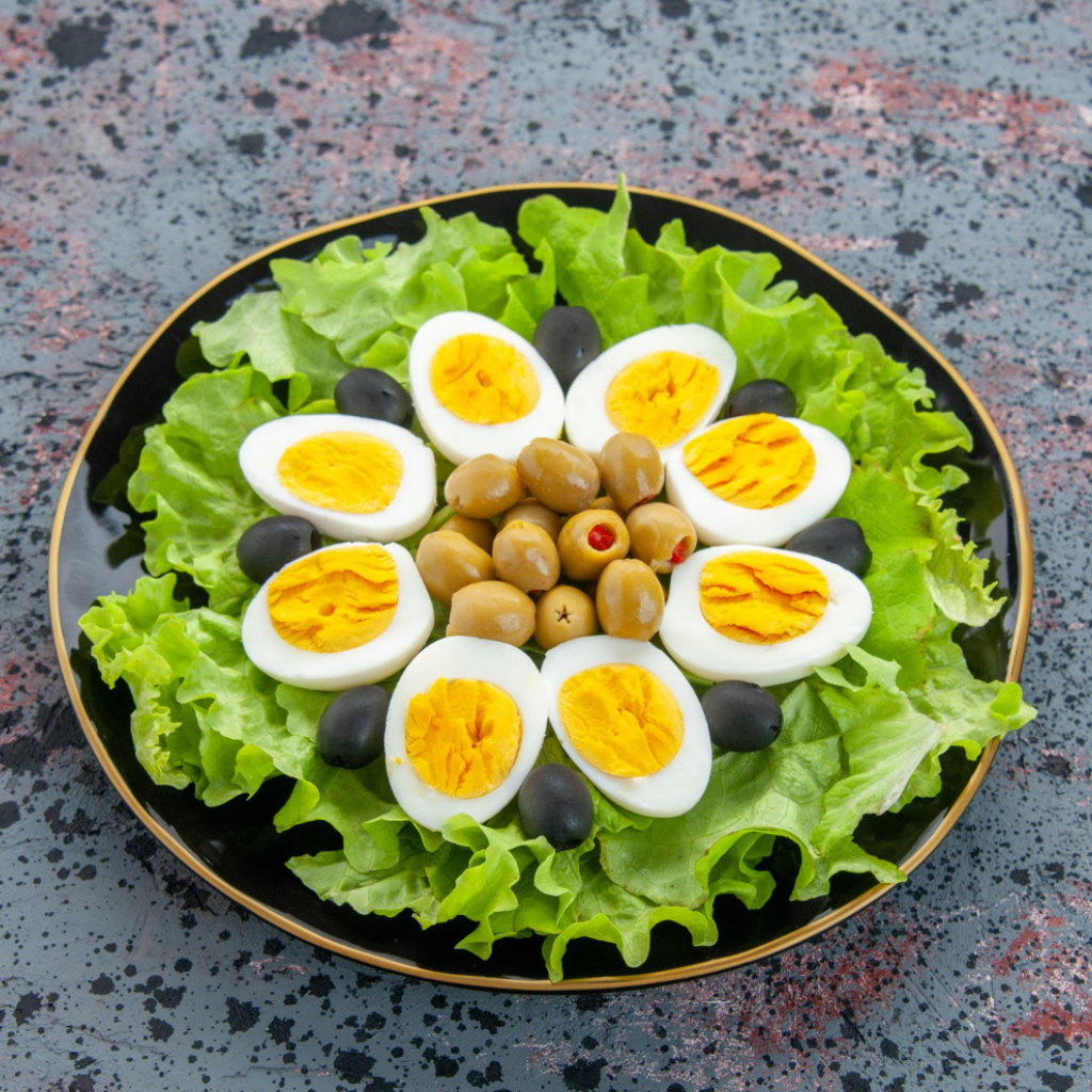 Cucumber Salad (with 2 eggs)